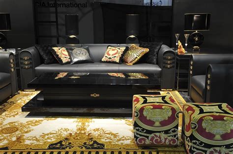 versace furniture 2018|living room with versace painting.